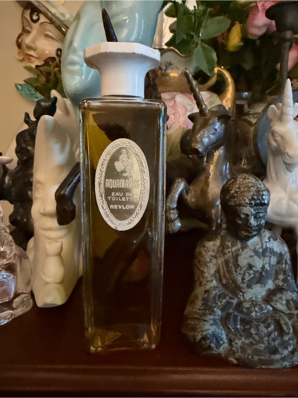 Vintage Revlon Aquamarine EDT full bottle perfume